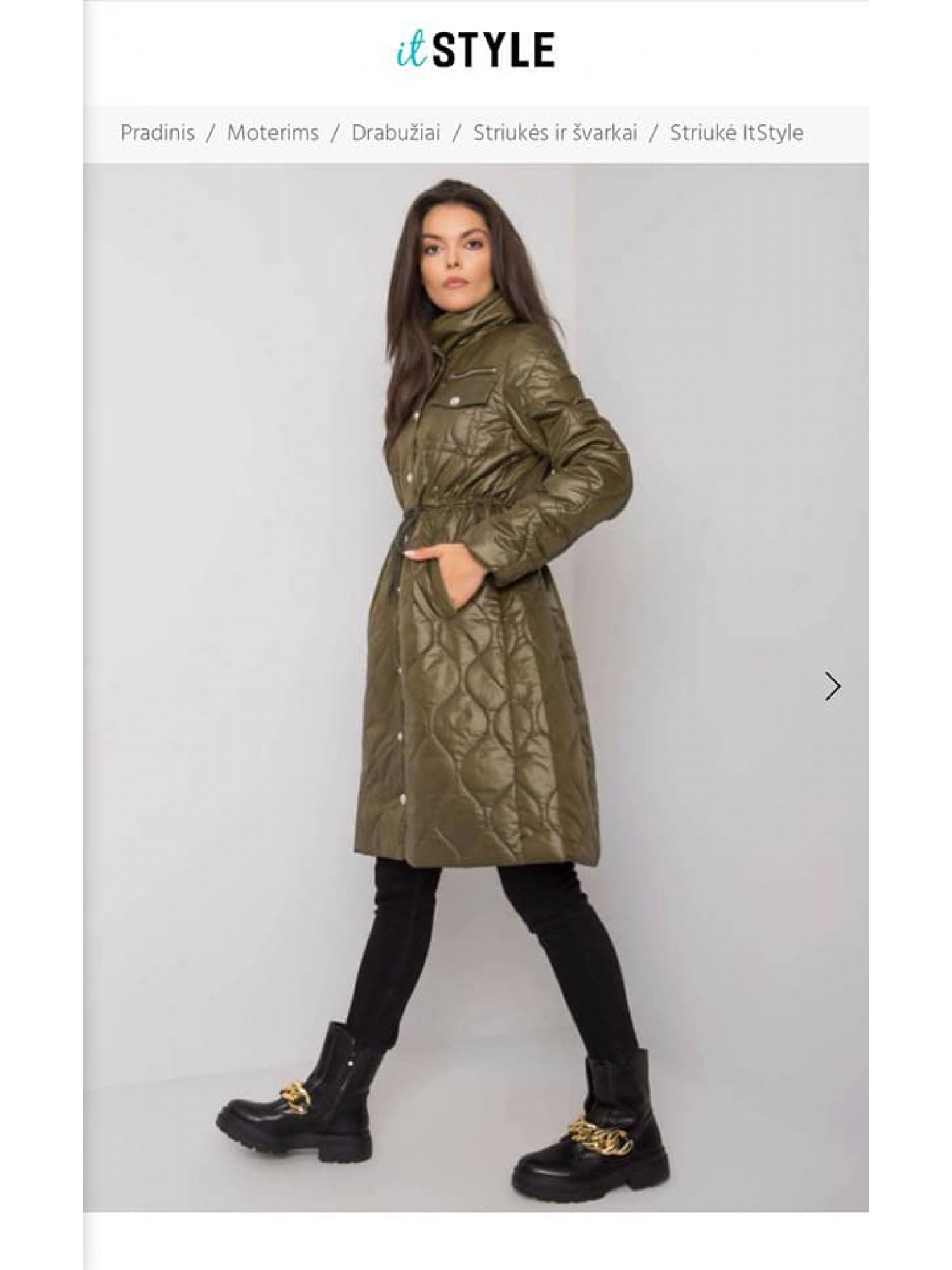 Ilga striukė 1 dydis XL